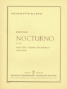 Stahl, E., Nocturno op. 66 fr Flte, Violine, Violoncello und Harfe