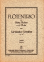 Jemnitz, A., Trio  op.19 fr Flte, Violine und Viola Partitur