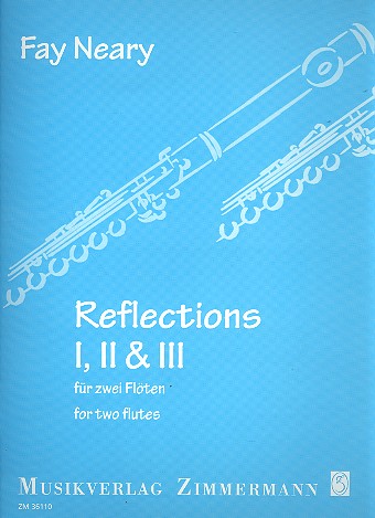 Reflections no.1, 2 and 3 for 2 flutes score