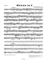 Diabelli, A., Messe in F op. 49 fr Chor und Orchester Violine 1