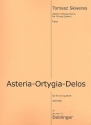 Asteria-Ortygia-Delos fr Streichquartett Stimmen