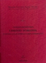 Lamento d'Arianna et con due lettere amorose in genere rapresentativo  Partitur und kristischer Bericht,  gebunden