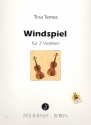 Windspiel fr 2 Violinen Spielpartitur