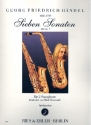 7 Sonaten aus op.1 fr 2 Saxophone Spielpartitur