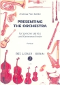 Presenting the Orchestra fr Kammerorchester (Sprecher ad lib) Partitur