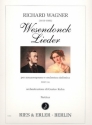 Wesendonck Lieder WWV91 fr Mezzosopran und Orchester Partitur