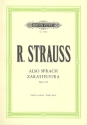 Also sprach Zarathustra op.30 Sinfonische Dichtung fr Orchester Studienpartitur