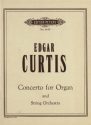 Curtis, E. Konzert fr Orgel und Streicher, Studienpartitur Konzert Org/Str (ST)