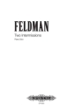 Feldman, M. 2 Intermissions fr Klavier (1950), Klavier, GH. 2 Intermissions [2ms]