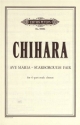 Chihara, P. Ave Maria fr Mnnerchor, Partitur Ave Maria [MCh] (P)