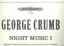 Night Music no.1 for soprano, piano (and celesta) and percussion (2 players) Score