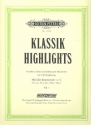 Klassik Highlights Band 2 (+CD) fr Melodieinstrument in C (Violine/Flte/Oboe/Blockflte)