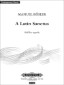 EP11386 A latin Sanctus for mixedchorus a cappella Score