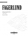 Fagerlund, S. String Quartet No. 1 'Verso..., P., 1. V., 2, GH.' String Quarte...1 (P / E)