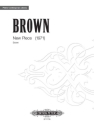 Brown, E. New Piece (1971), Partitur, Broschiert New Piece