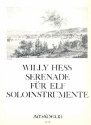 Serenade op.19 Flte, Oboe, Klarinette, 2 Fagotte, 2 Hrner, 2 Violinen, Viola, Violo Partitur und Stimmen