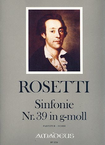 Sinfonie g-Moll Nr.39 (RWVA42) fr Orchester Partitur