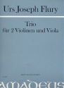 Trio fr 2 Violinen und Viola Partitur und Stimmen