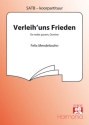 HU2265-700 Verleih uns Frieden fr gem Chor a cappella Partitur