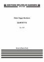 Niels Viggo Bentzon, Quintetto Op.405 4flt/Pf Sc 4 Flutes and Piano Partitur