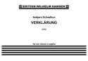 Asbjrn Schaathun, Verklrung (2002) 6-Part Chorus a Cappella Chorpartitur