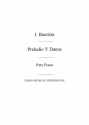 Preludio Y Danza For Piano Klavier Buch