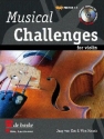 Wim Meuris_Jaap van Elst Musical Challenges Violine und Klavier Buch + 2 CDs