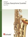 Pascal Proust 14 Easy Saxophone Quartets 4 gleich gestimmte Saxophone Partitur + Stimmen