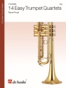 Pascal Proust 14 Easy Trumpet Quartets 4 Trompeten Partitur + Stimmen