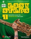 Easy Steps Vol.1 (+2CD's) pour saxophone alto (fr)