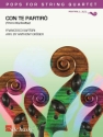 Con te partir for string quartet score and parts