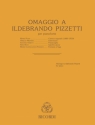 Omaggio A Ildebrando Pizzetti Klavier Partitur