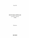 Sonia BO, Due Bagatelle Flte und Gitarre Buch