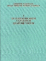 Andrea Gabrieli, Ecclesiasticarum Cantionum Quatuor Vocum Chor Partitur