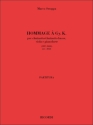 Hommage  Gy. K. per clarinetto/clarinetto basso, viola e pianoforte partitura e parti