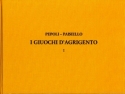 Giovanni Paisiello_Pepoli, I Giuochi D'Agrigento Soloists, Choir and Orchestra Partitur