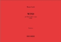 Wind (1992) per flauto dolce e arpa partitura