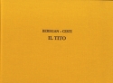 Nicolo Beregan, Il Tito Opera Buch