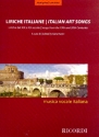 Italian Art Songs from the 19th and 20th Centuries for low voice and piano