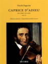 Caprice d'Adieu MS68 for violin critical edition (en/it)