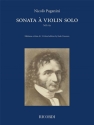 Sonata  violin solo (M.S.83) for violin