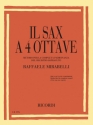 Il sax a 4 ottave for saxophone Text it/en