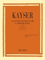 Heinrich Ernst Kayser, 36 Studi elementari e progressivi Op.20 Violin Buch