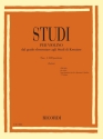 Studi per violino - Fasc. I: I-III posizione per violino