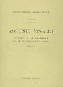 Sonate A-Dur F.XIII,25 fr 2 Violinen und Bc Partitur