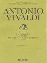 Tra l'erbe i zeffiri RV669 per soprano e Bc partitura i parte