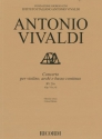 Antonio Vivaldi, Concerto per violino, archi e bc, RV 216 Op.VI/4 Violin, Strings and Basso Continuo Partitur