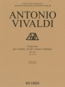 Antonio Vivaldi, Concerto per violino, archi e bc, RV 280 Op. VI/5 Violin, Strings and Basso Continuo Partitur