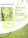 Concerto op.8,1 pour violon et orchestre pour saxophone soprano et 4 saxophones (SATBar) partition et parties