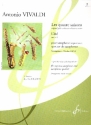 Concerto op.8,2 pour violon et orchestre pour saxophone soprano et 4 saxophones (SATBar) partition et parties